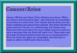 Cancer is like the mother, and aries enjoys the babying a bit. Relationship Quotes For Cancer Quotesgram