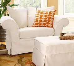 Charleston Slipcovered Chair And A Half Slipcovers For Chairs Chair And A Half Overstuffed Chairs