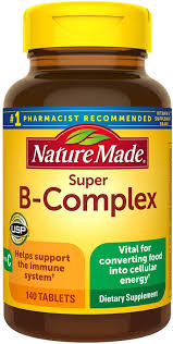 Maybe you would like to learn more about one of these? Amazon Com Nature Made Super B Complex With Vitamin C And Folic Acid Dietary Supplement For Cellular Energy Support 140 Tablets 140 Day Supply Health Personal Care