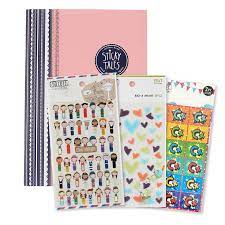 Hoewel er leuke nummers opstaan (take a better look, sleeping pill). Sticky Tales Set Pink Ornate Border Sticker Book With 3 Sticker Pack The Paper Stone