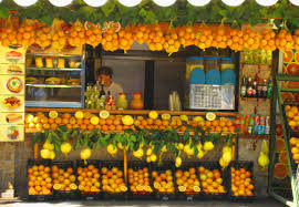 Orange Vendor In Pompeii Juice Bar Design World Food Market Culture Of Italy