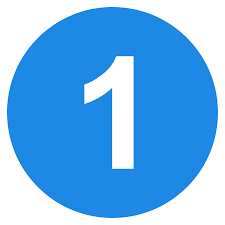 It represents a single entity, the unit of counting or measurement. Datei Eo Circle Blue Number 1 Svg Wikipedia