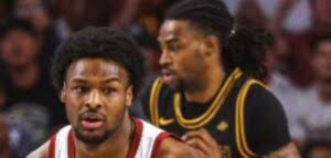 Long Beach State beats USC 79-74 in Bronny James debut