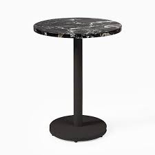 Carved mango wood coffee and accent table set $299.99 compare at $360 see similar styles hide similar styles quick look. Black Marble Round Bistro Table Orbit Base