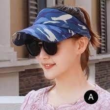 Https Www Buyhathats Com Summer Camo Golf Visor Sun Hats Women Outdoor Sports Sun Visor Cap Html Sun Hats For Women Outdoor Woman Sun Hats