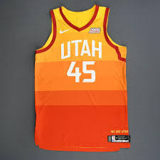 Highlights of donovan mitchell during his sophomore season at the university of louisville. Donovan Mitchell Utah Jazz Game Worn City Edition 1st Half Jersey Scored 35 Points 2018 19 Season Nba Auctions