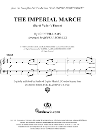 The Imperial March Darth Vader S Theme The Imperial March Piano Notes Songs Darth Vader Theme
