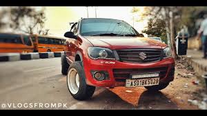 The new addition that is the 17 inch tyres and the alloy wheels give it a proper. Maruti Suzuki Alto K10 Modified Negative Rims Wide Tyres Drl Projector Headlights Youtube