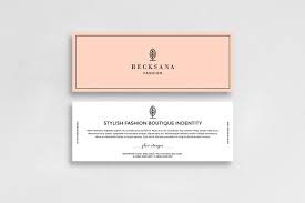 Stylish Stationery Set Letterhead Business Business Cards Layout Business Stationery