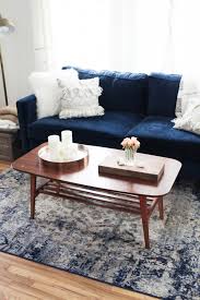 5 Ways To Style Navy At Home Parachute Blog Minimalist Living Room Minimalist Living Room Design Living Room Designs