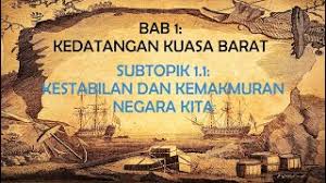Teguh kita menang bersama, katanya dalam kenyataan melalui twitter, hari ini. Sejarah Ting 3 Bab 1 1 Kestabilan Dan Kemakmuran Youtube