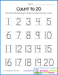 Print all 20 ( 1 to 20 ) numbers shown below in the free pdf book. Trace Numbers 1 20 Write And Fill In The Numbers Too Number Writing Worksheets Writing Worksheets Writing Numbers