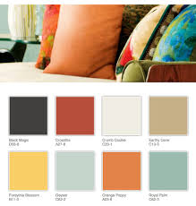 Shades Of Orange Teal And Brown Color Palette Color For