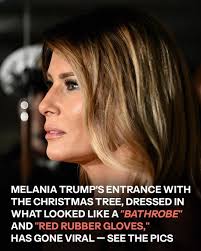 Melania's outfit sparks online debate