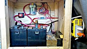 Wiring a 120v ac neutral wire into a camper van electrical distribution panel. Van Life Campervan Rv Electrical System Explained Battery Bank Wire Gauge Inverter Solar Ect Youtube