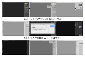 Interface synonyms, interface pronunciation, interface translation, english dictionary definition of interface. How To Set Up The Photoshop Interface And Workspace For Maximum Efficiency