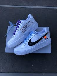 Nike Air Force 1 Low Off White Black White 2 0 Af1 Off W The Custom Movement In 2020 Trending Shoes Hype Shoes Adidas Shoes Women