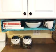 under cabinet shelf storage organizer