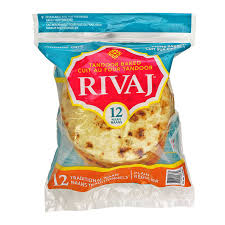 Rivaj Traditional Tandoor Baked Naan Pack Of 12