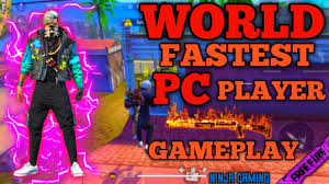 Some people even think that he is a hacker because of his incredible speed. World S Fastest Pc Player Insane Gameplay Bnl Best Freefire Gameplay Ever Ninja Gaming