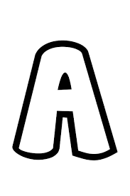 free printable bubble letter stencils bubble letter a stencil freebie finding mom