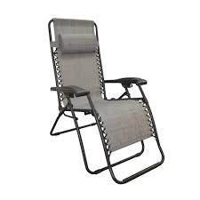 Caravan Sports Infinity Grey Zero Gravity Patio Chair Zero Gravity Chair Patio Chairs Zero Gravity Recliner