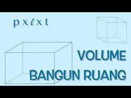 Jarak titik ke garis dan aplikasi vektor : Kelas 5 Matematika Volume Bangun Ruang Video Pendidikan Indonesia Youtube