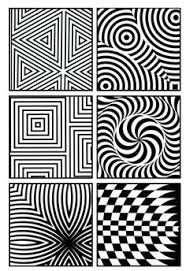 Weitere ideen zu ausmalbilder, vorlagen, window color vorlagen. 9 Op Art Ideen Op Kunstunterricht Illusion Kunst Geometrische Kunst