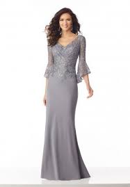 Mori Lee 71810 Bell Sleeve Evening Gown In 2020 Mother Of The Bride Dresses Long Mother Of Groom Dresses Occasion Dresses