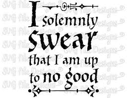 Download Harry Potter I Solemnly Swear That I Am Up To No By Svgfiledesigns Cricut Cricut Creations Cricut Crafts