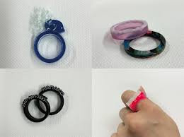 いろんなアクリルを選んで指輪をつくろう