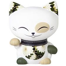 Robot Check Maneki Neko Lucky Cat Kokeshi Dolls