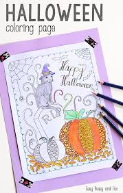 Did you know, halloween is downright a crucial event for people that unites families and friends over sweet conversations. Halloween Coloring Page For Kids Adults Easy Peasy And Fun