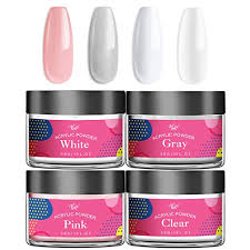 Unfollow white acrylic nails to stop getting updates on your ebay feed. Vafee Nail Acrylic Powder Set 4 Colors Clear Pink White Gray Nail Art Powder For Doing Acrylic Nails Mma Free 4 Oz Nail System 1 Oz Pcs Buy Online In Faroe Islands