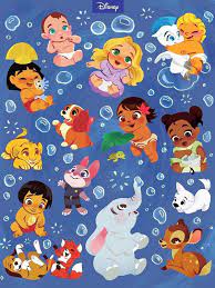 Disney Presenta A Sus Protagonistas De Bebes Y Son Adorables