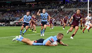 Nsw blues and qld maroons. Nsw Blues Win State Of Origin Series Opener 50 6 Against Queensland Maroons Abc News