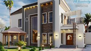 The master suite is large and has a private deck. One Storey House Plans House Design Duplex House Design House Plans With Photos