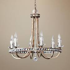 Metal and glass blended to perfection, a simple vision of splendor. Candice Olson Aristocrat 6 Light Chandelier K8812 Lamps Plus Chandelier Lighting Chandelier Light