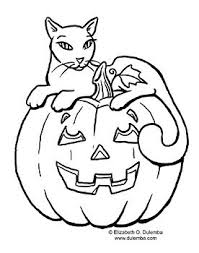 Cat With Pumpkin Elizabeth Lockhart Lockhart Dulemba S Website Pumpkin Coloring Pages Halloween Coloring Pages Printable Halloween Coloring
