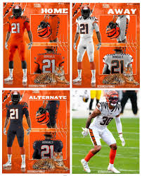 For the first time in 17 years, the bengals decided to redesign their uniforms and let me just say that it was definitely worth the wait. Cincinnati Bengals To Reveal New Uniforms On April 19 Page 20 Sports Logo News Chris Creamer S Sports Logos Community Ccslc Sportslogos Net Forums