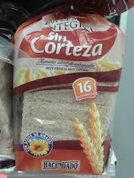 Pan De Molde Integral Sin Corteza Hacendado 450 G