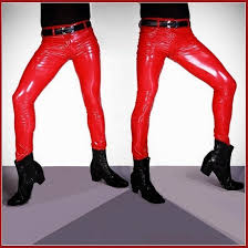 The wetlook hunter finds kinga. Custom Men S Red Skin Tight Wet Look Zip And 50 Similar Items