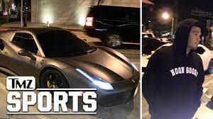 Born as devin armani booker, player for the phoenix suns is an american professional basketball player of the national basketball association. Nba S Devin Booker Flashes Baller Ferrari In L A Tmz Sports Youtube