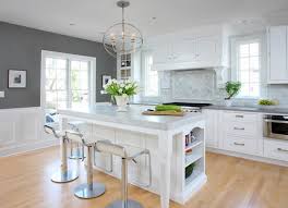 This white and grey kitchen features a lovely shade of dove grey, bright but without the starkness of white. Grey And White Kitchen Decor Inspiration Inspired Living Sa