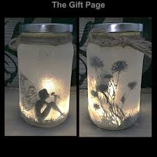 Fairy Light Up Jar Fairy Jars Glitter Jars Christmas Jars