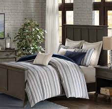 Set against a paneled ceiling, the black base adds. Coastal Farmhouse Comforter King Size 9 Piece Set Jla Home Bedroom Decor Comforter Sets