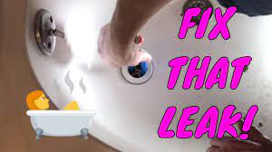 A leaking bathtub drain can be relatively simple or very complicated to repair. How To Replace A Bathtub Drain And Fix Leak Youtube