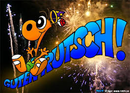Literally 'good slide', suggesting one slides into the new year. Guten Rutsch 2011 Off Topic Woltlab