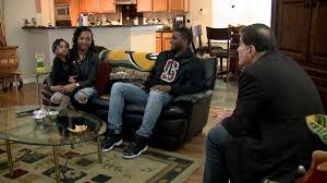 Ty Montgomery's foster brother cheering