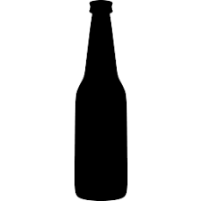 Food Silhouettes Beer Bottle Stencil Beer Bottle Logo Bottle Logo